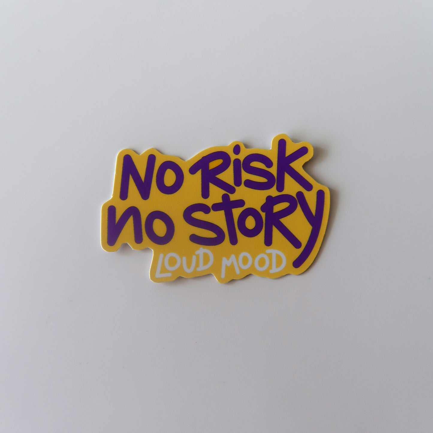 NO RISK STICKER