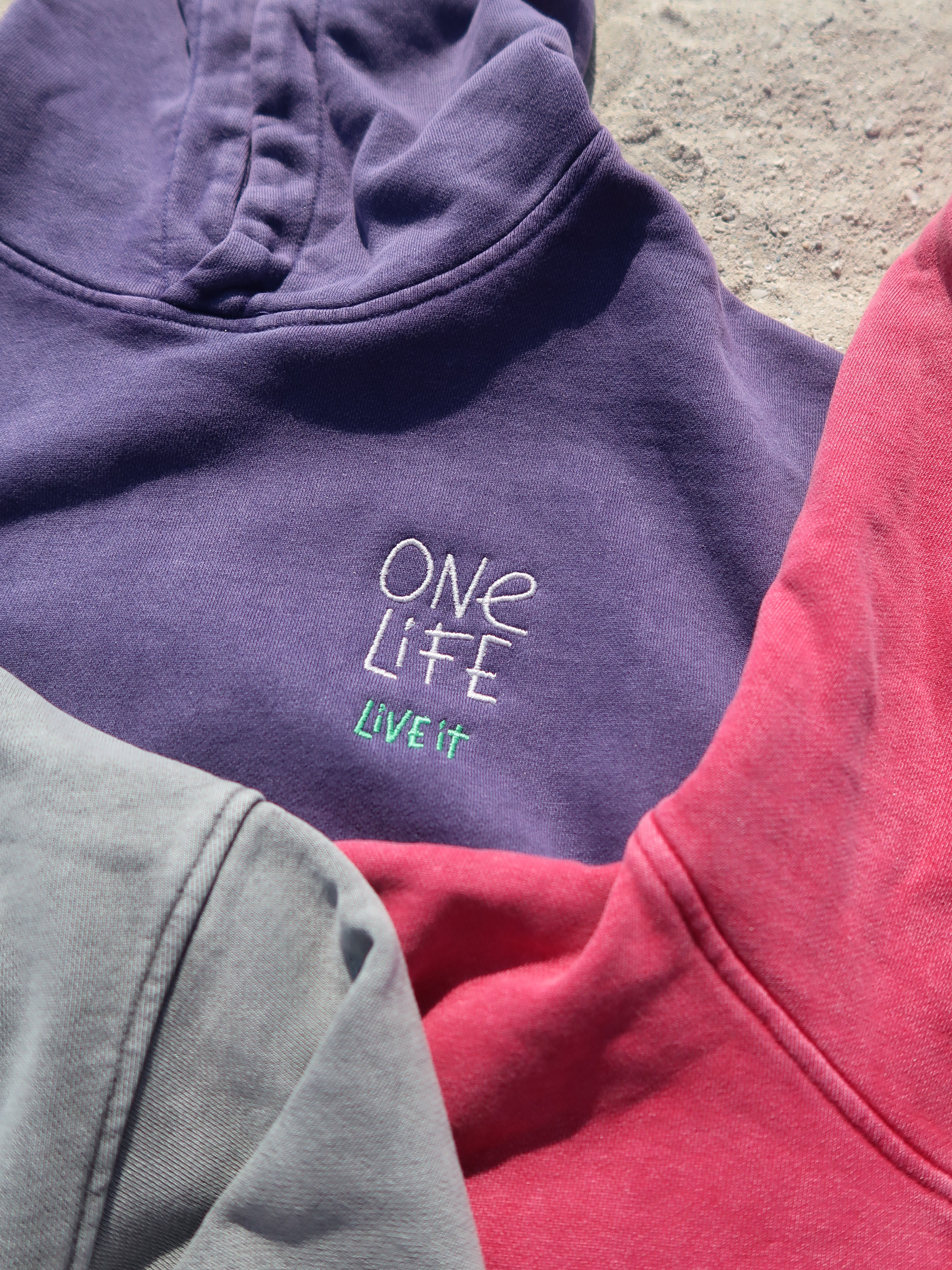 ONE LIFE RETRO HOODIE