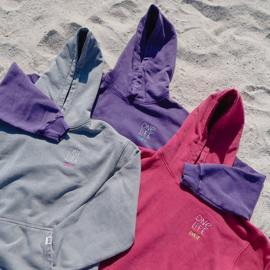 ONE LIFE RETRO HOODIE
