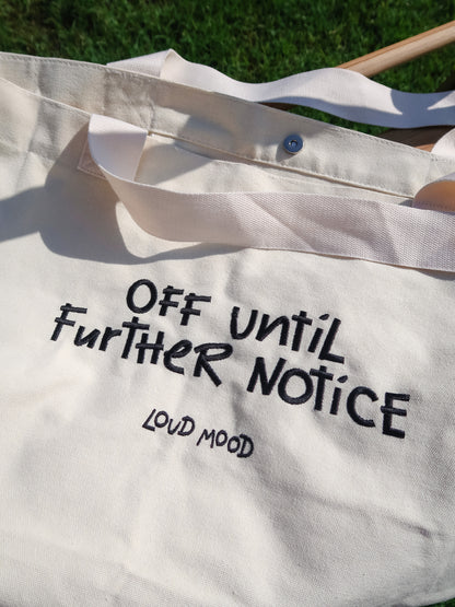 OFF TOTE BAG