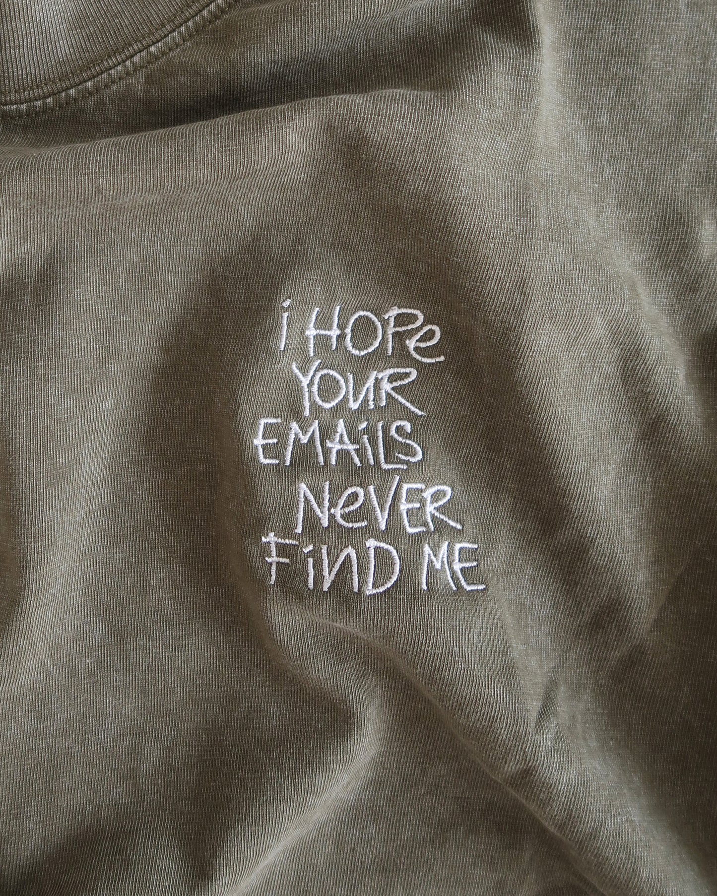 NO EMAILS