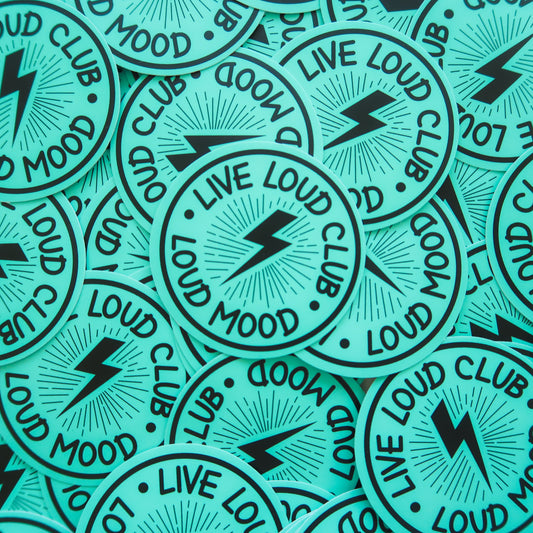 LIVE LOUD STICKER