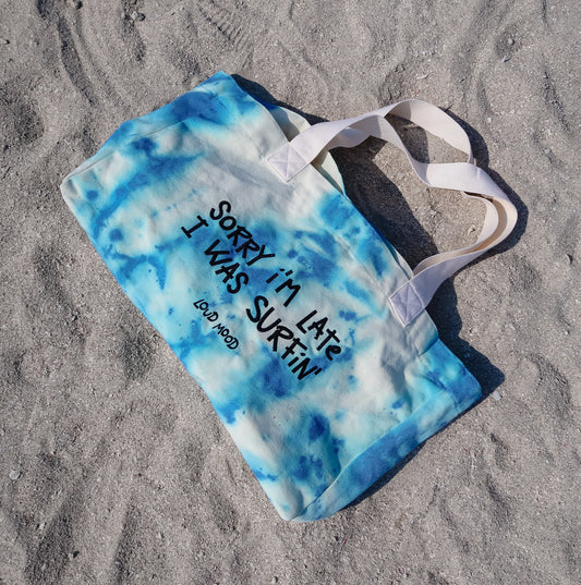 SORRY SURF TOTE BAG