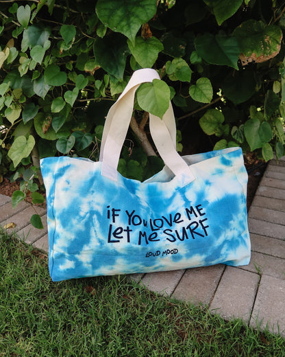 LOVE SURF TOTE BAG