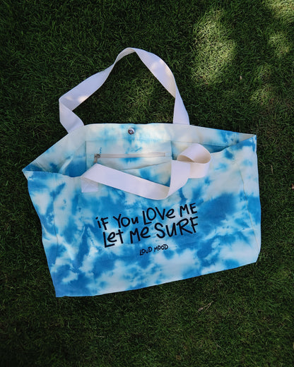 LOVE SURF TOTE BAG