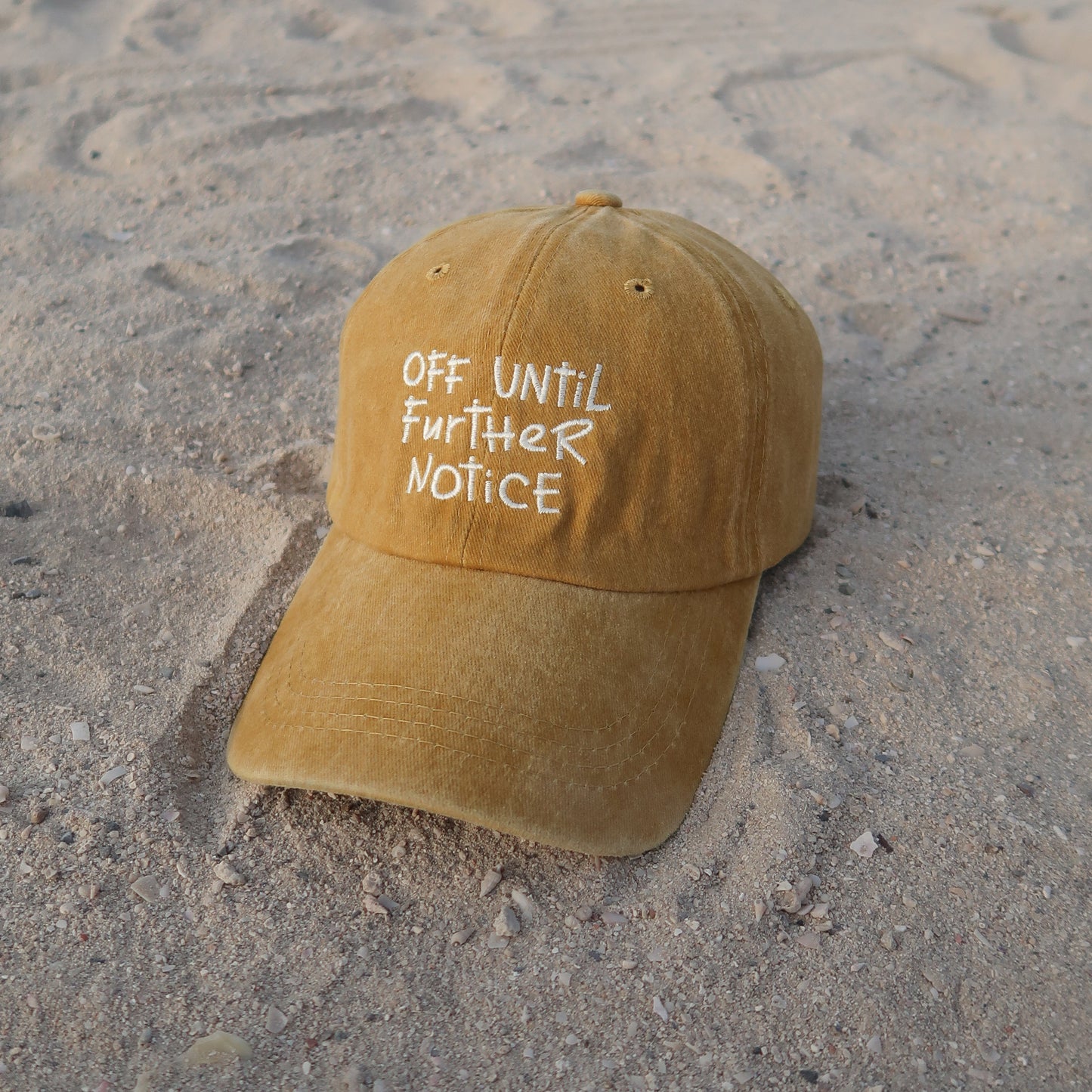 OFF UNTIL FURTHER NOTICE
