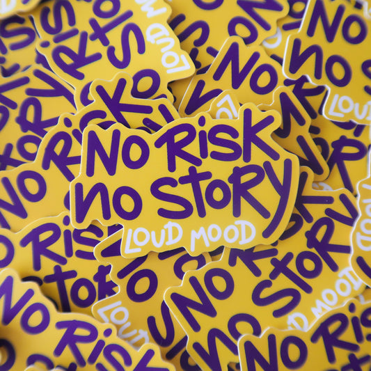 NO RISK STICKER