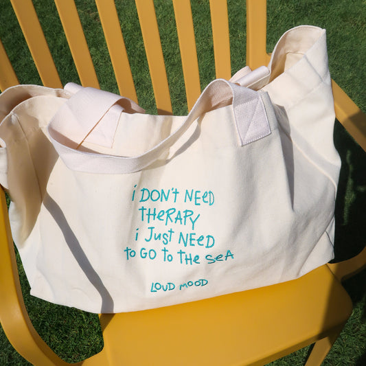 NO THERAPY TOTE BAG