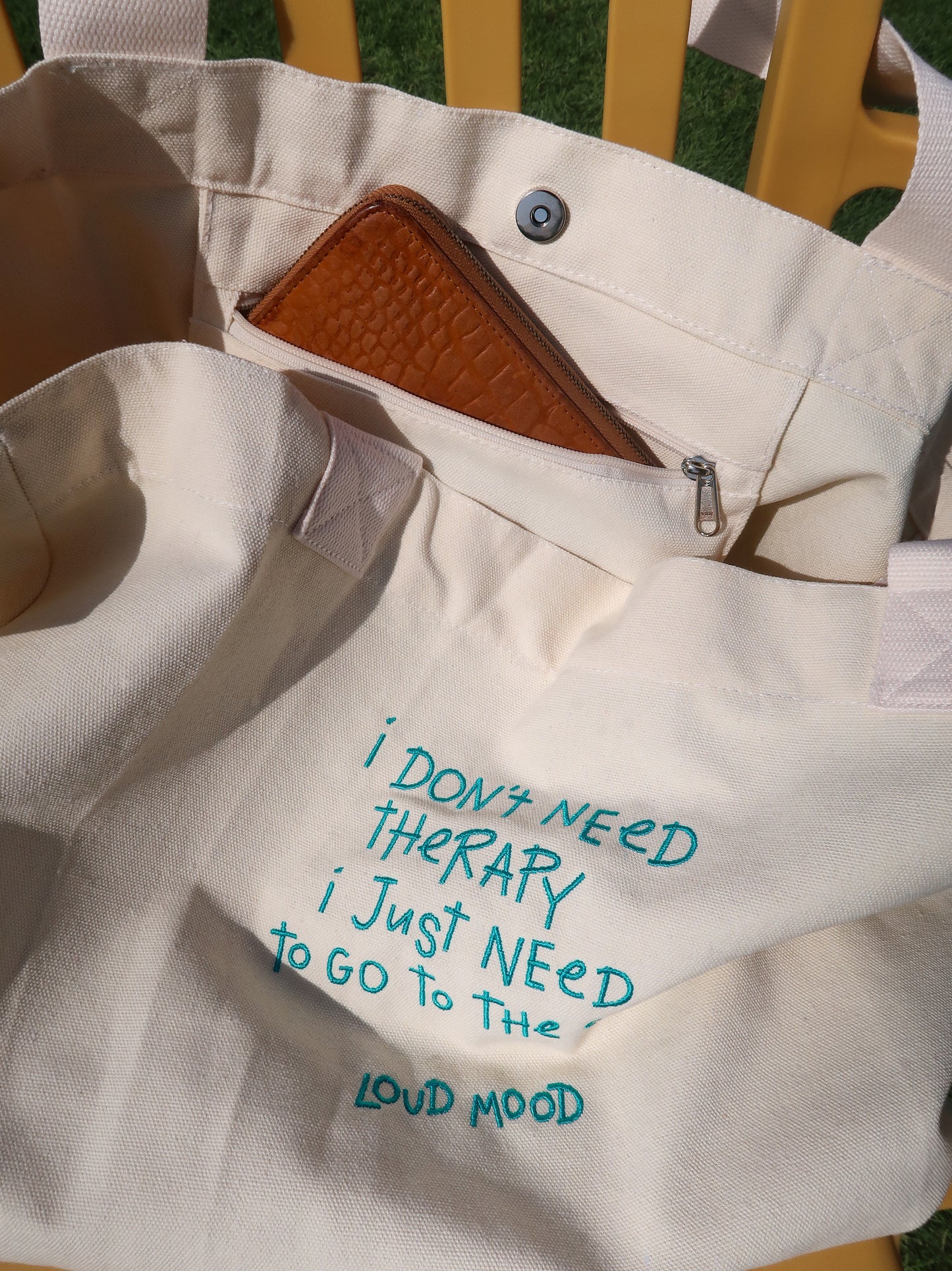 NO THERAPY TOTE BAG