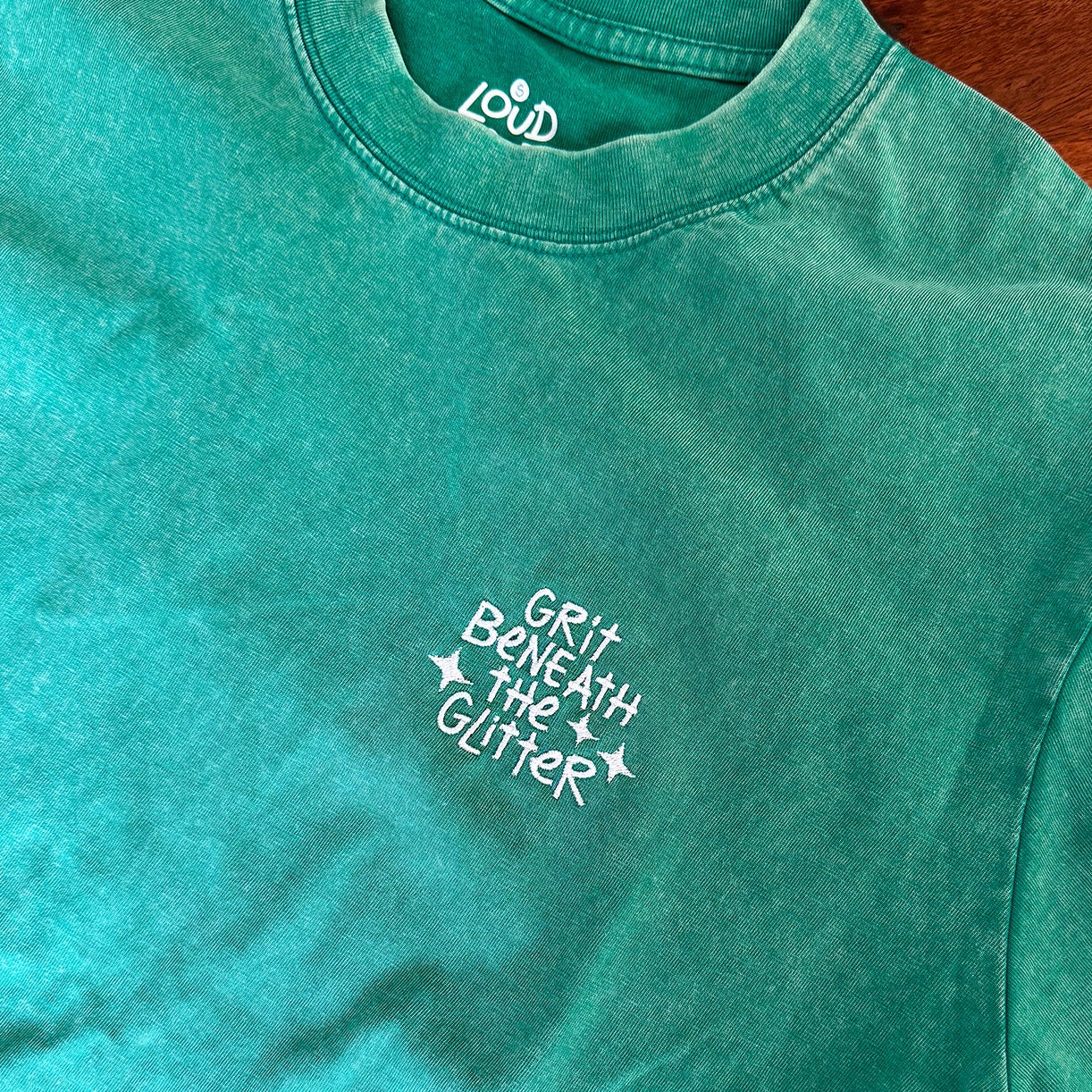 GLITTER COLLAB TEE