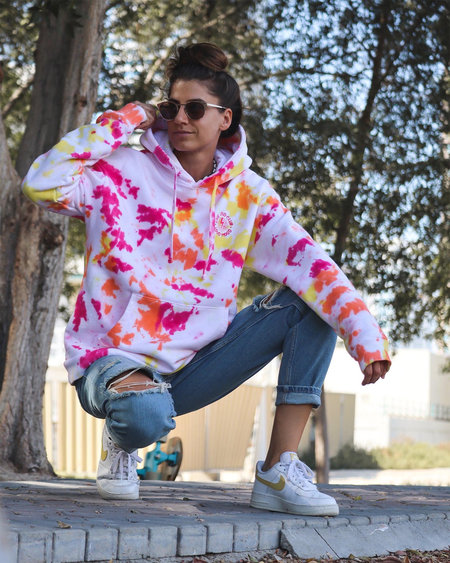 FIRE LIVE LOUD CLUB HOODIE