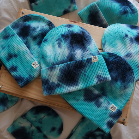 GOOD VIBES TIE DYE  BEANIE