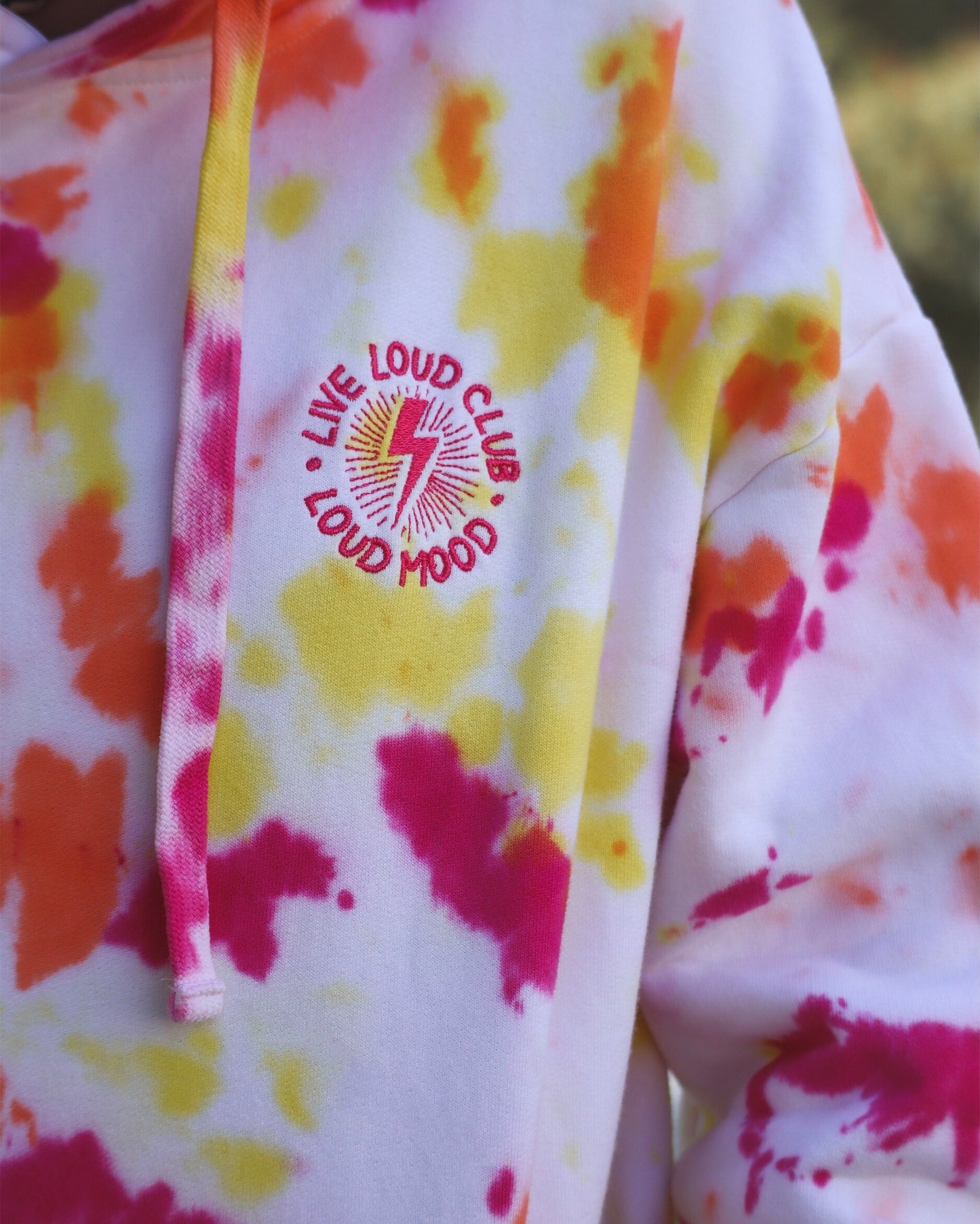 FIRE LIVE LOUD CLUB HOODIE
