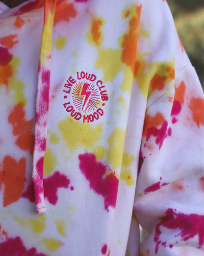 FIRE LIVE LOUD CLUB HOODIE